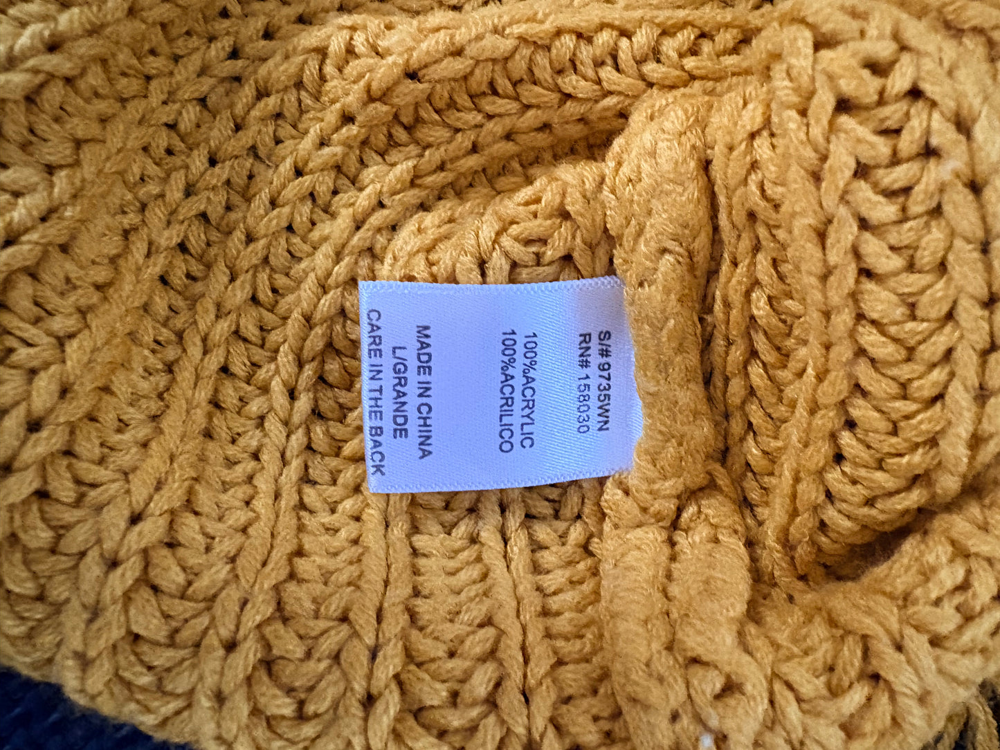 FASHIONNOVA Frayed Hem Knit Crew Neck Long Sleeve Sweater