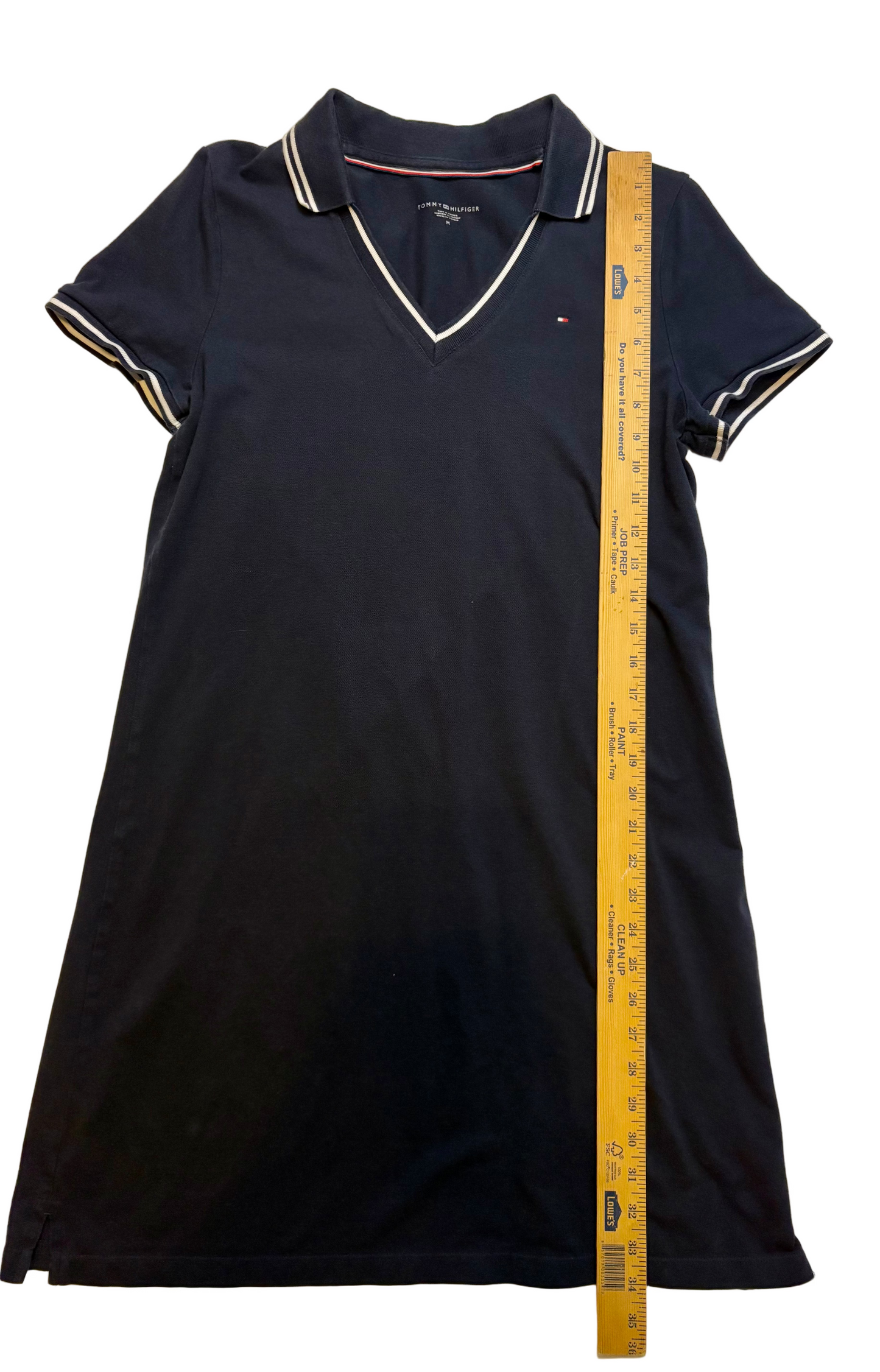Tommy Hilfiger Navy Polo Dress Size-M