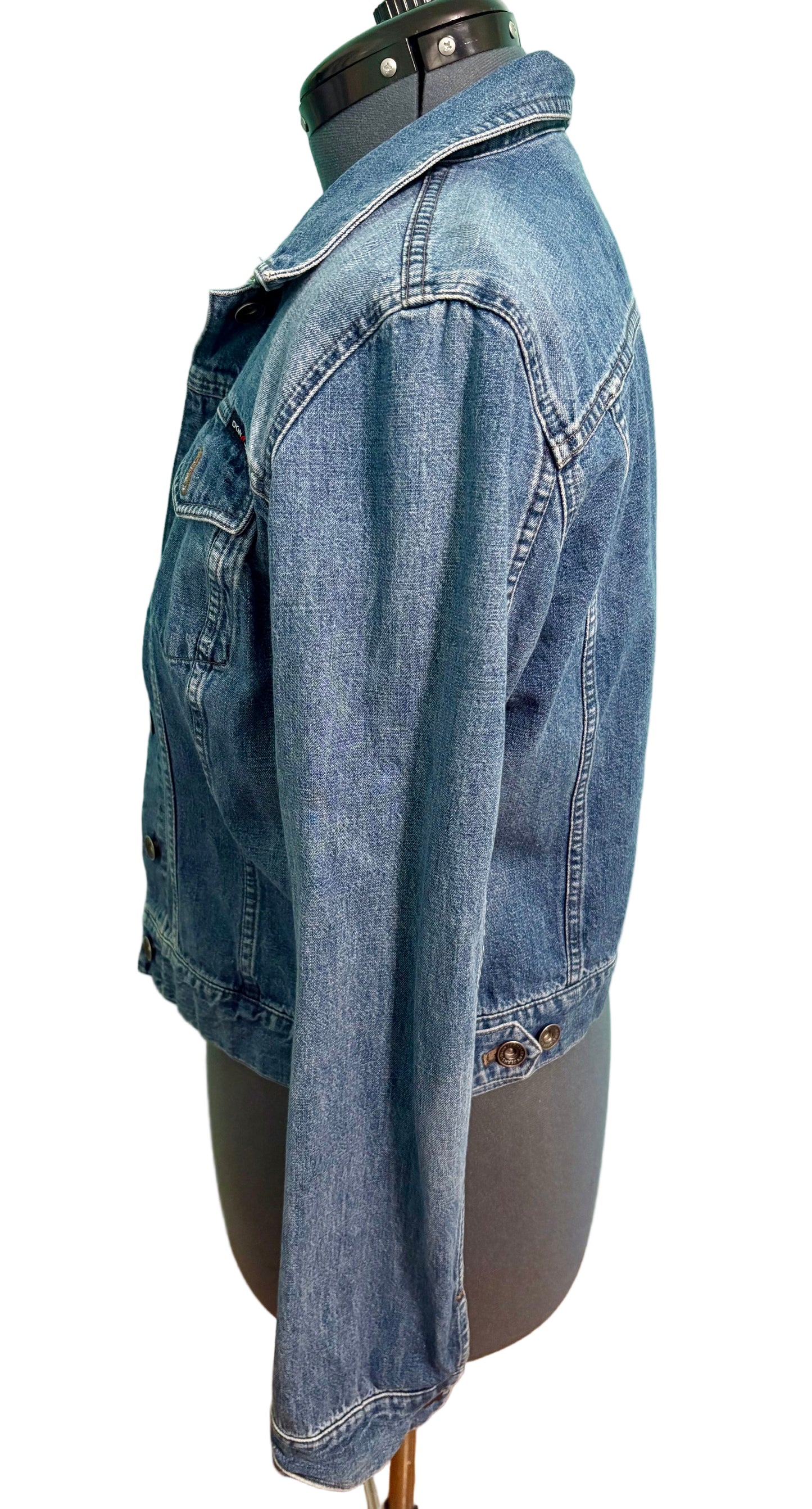 DKNY Women’s Denim Jean Jacket Size-L