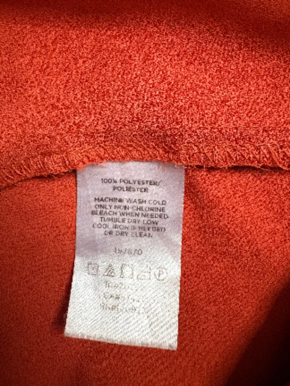 LOFT Puffy Sleeves Blouse Burnt Orange Size: S